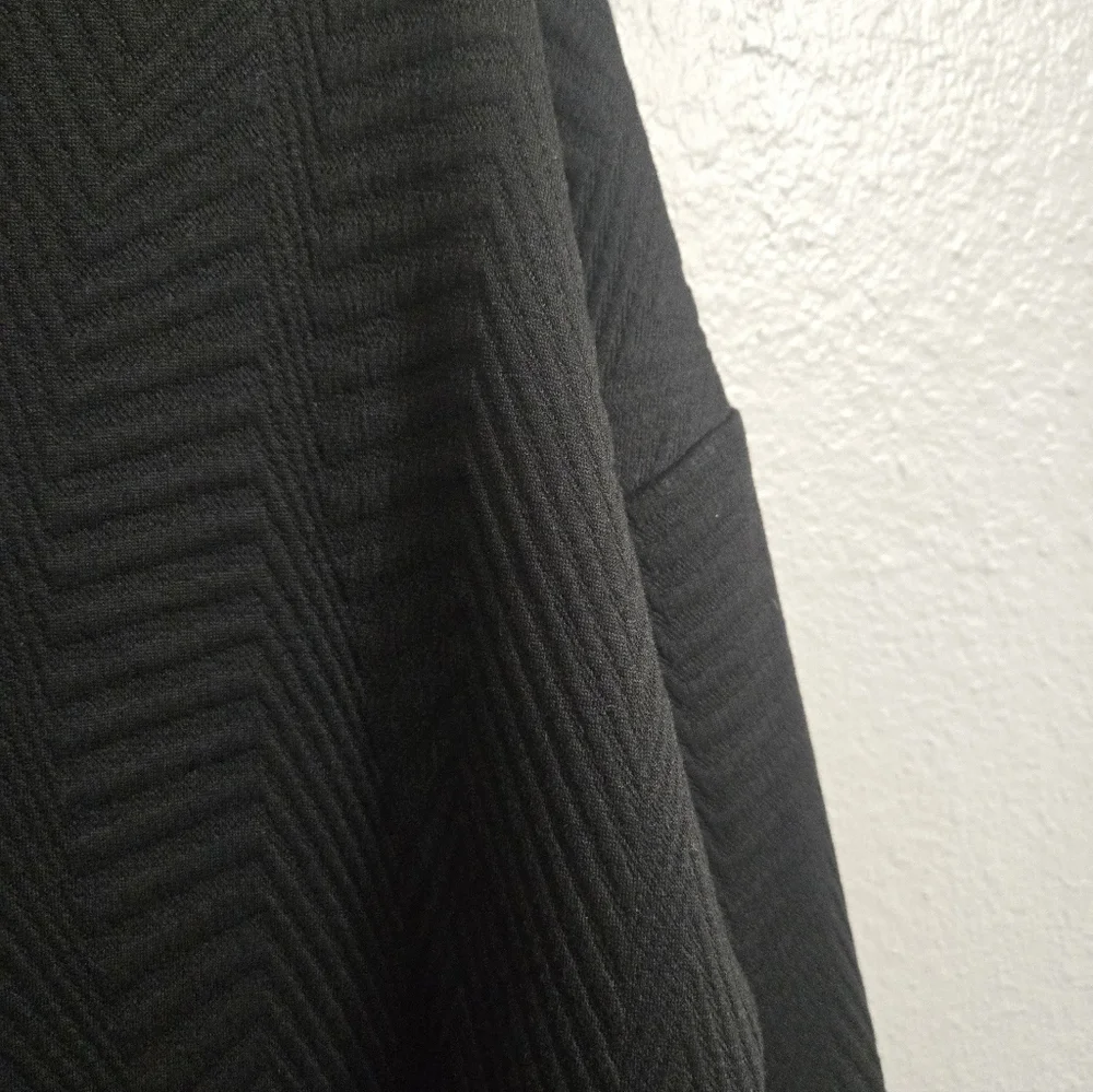 Tribal Funnel Neck Black Textured Dress Size Small - Picture 13 of 15